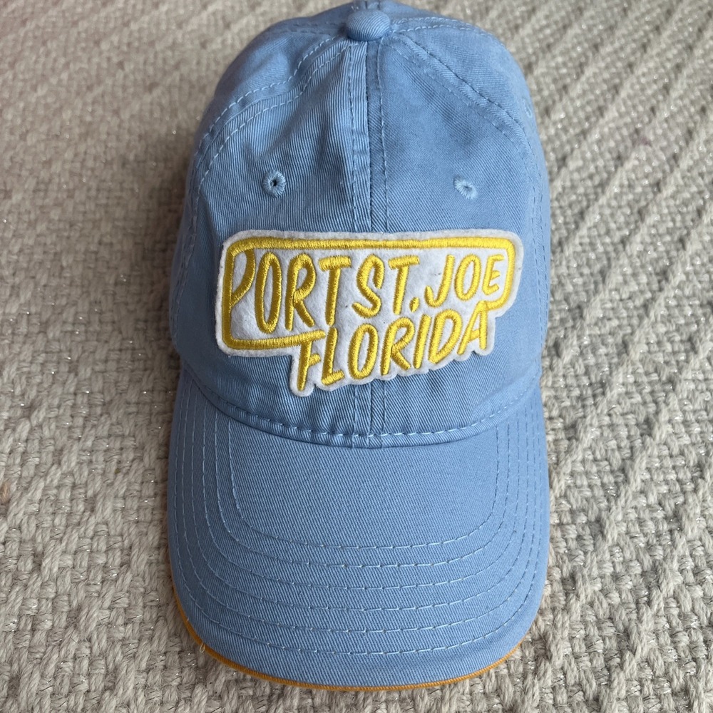 Port St. Joe Florida Baseball Hat Ball Cap Retro Dad Adjustable